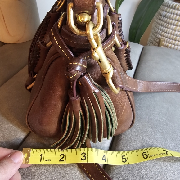 Dooney & Bourke Florentine Micro Leather Handbag - Picture 12 of 13